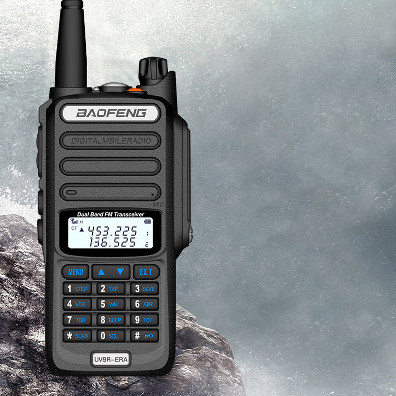 BAOFENG UV9R-ERA Waterproof Walkie-Talkie 18W Portable FM65-108MHz Radio Handheld Outdoor Interphone BAOFENG UV9R-ERA Waterproof Walkie-Talkie 18W Portable FM65-108MHz Radio Handheld Outdoor Interphone